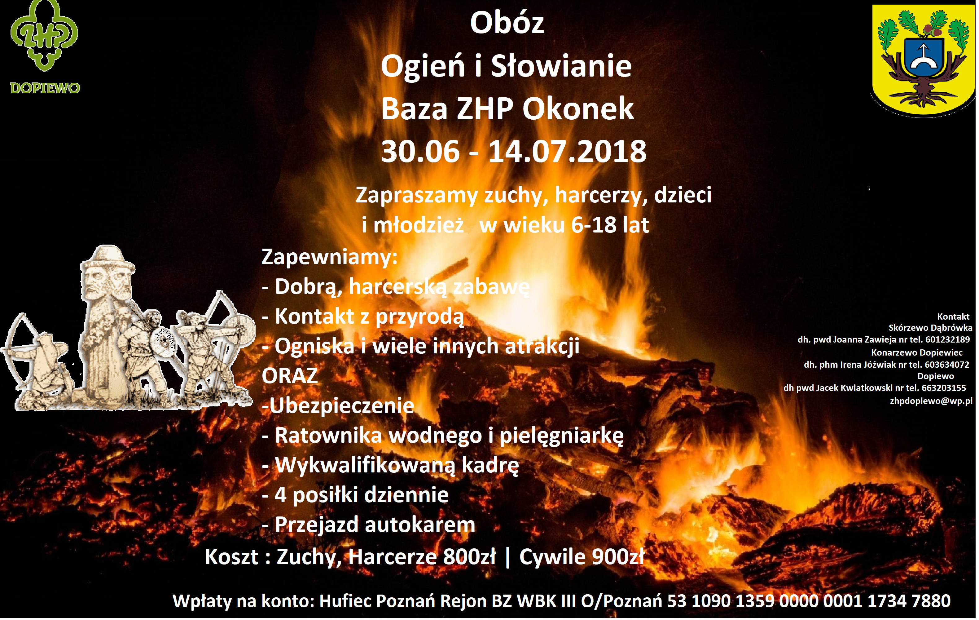 plakat obóz ZHP