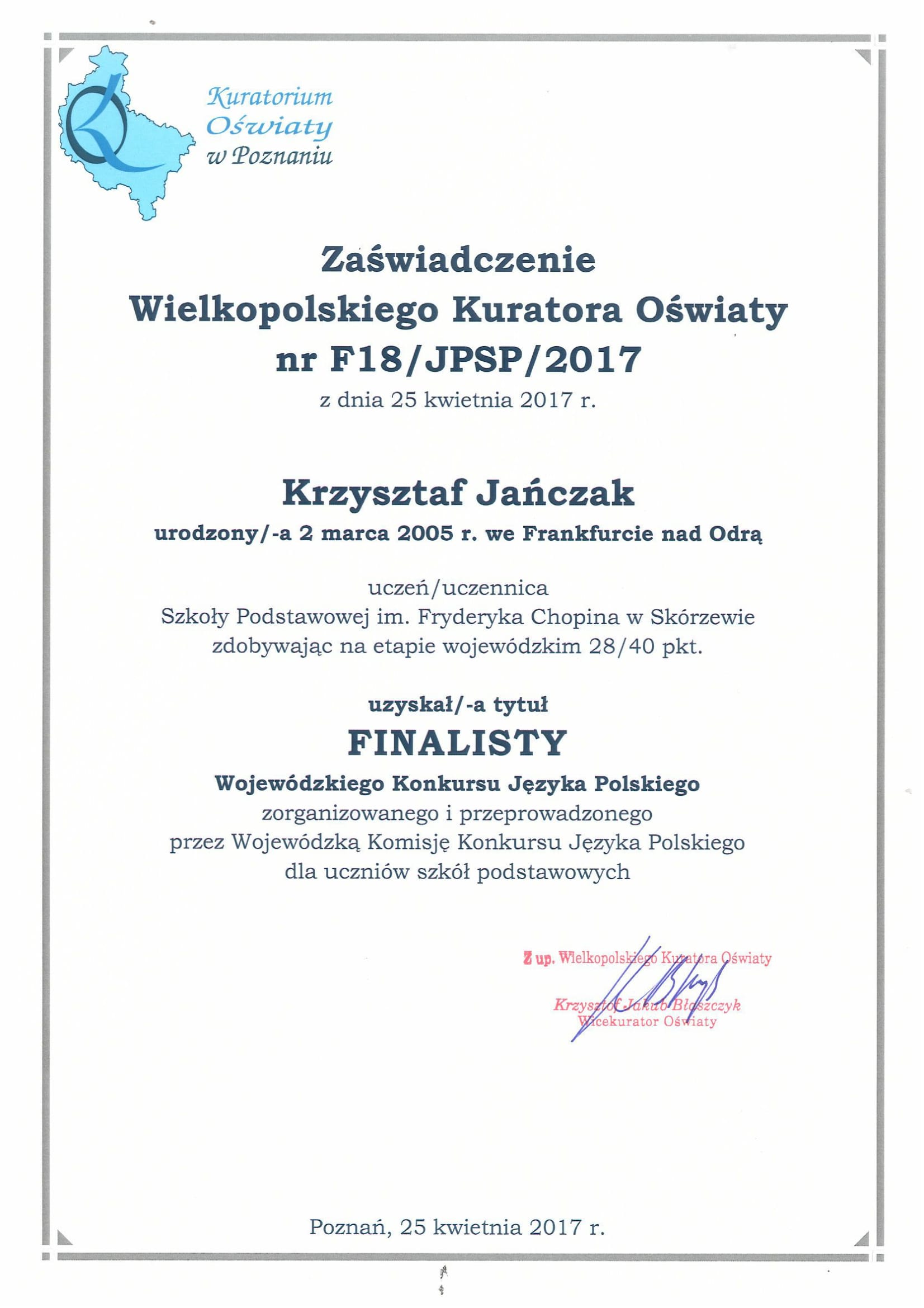 2017 LaureatKO Jaäczak 1
